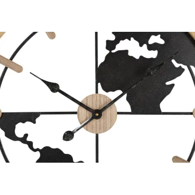 ZEGAR ŚCIENNY WORLD NEW 60X5 cm